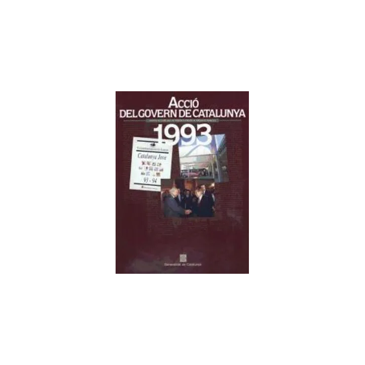 Acció del Govern de Catalunya 1993